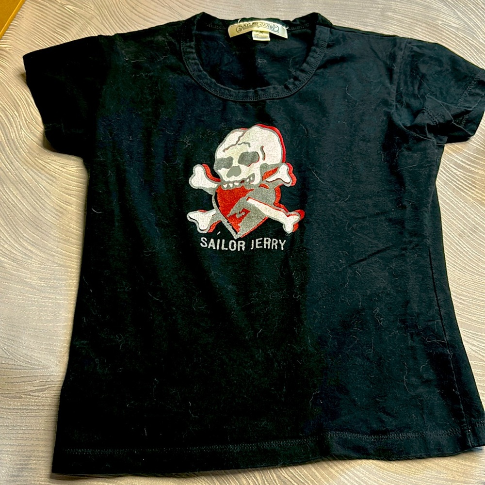 Sailor Jerry babydoll tee.